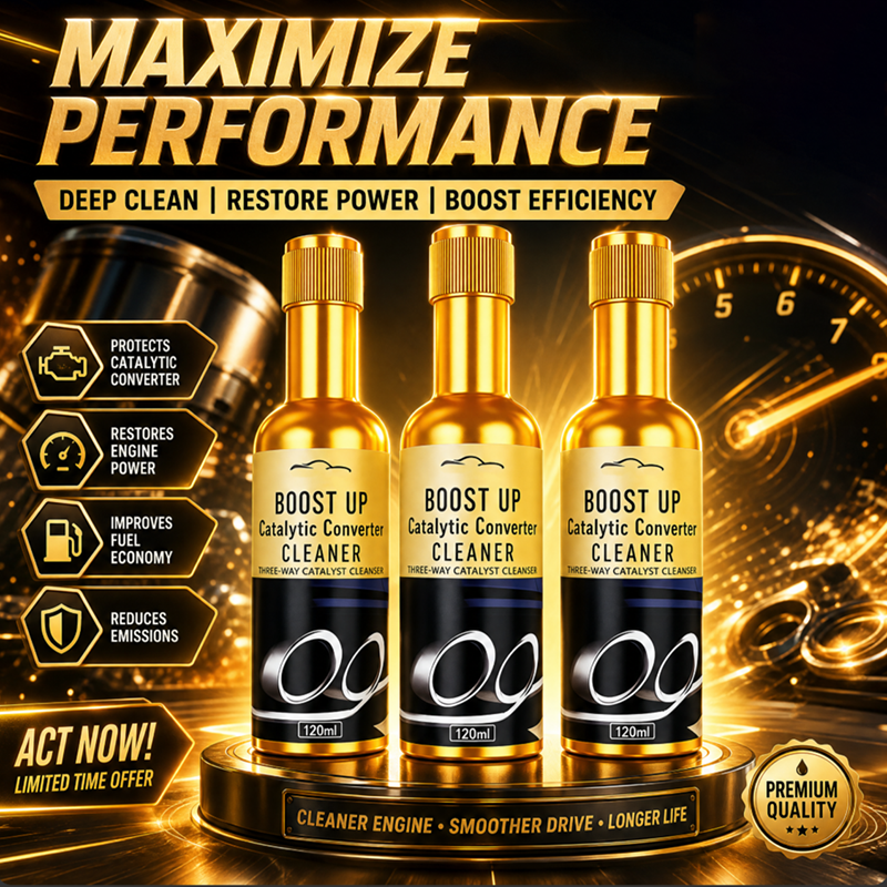 Catalytic Converter Cleaner - Removes Carbon & Restores Power