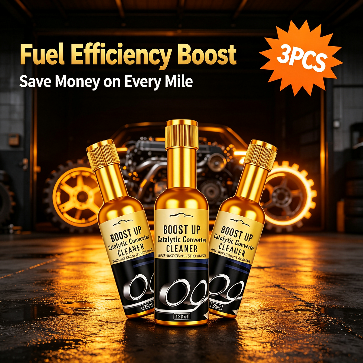 Catalytic Converter Cleaner - Removes Carbon & Restores Power
